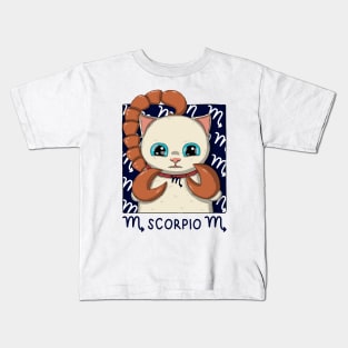 Scorpio Neko Kids T-Shirt